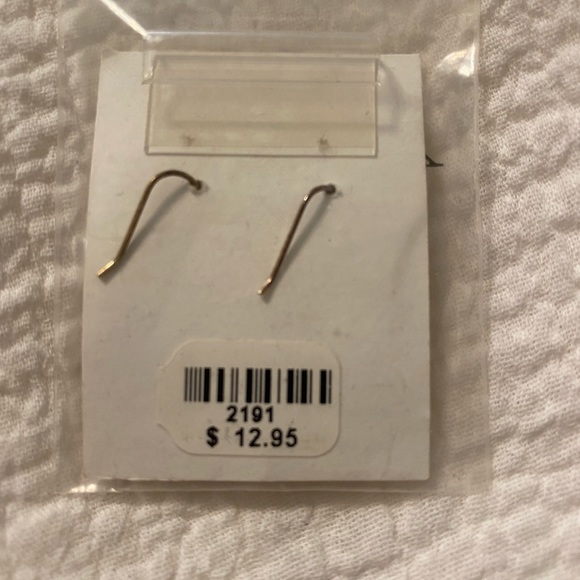 NWT jasper and sterling silver earrings. - Picture 4 of 4